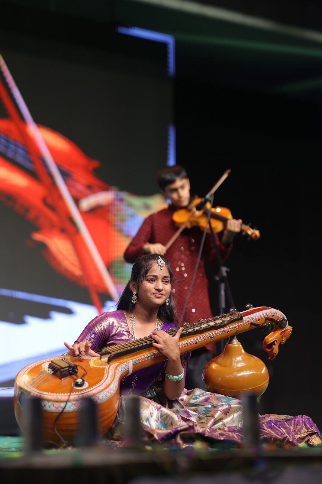 Singing performance at Polaris