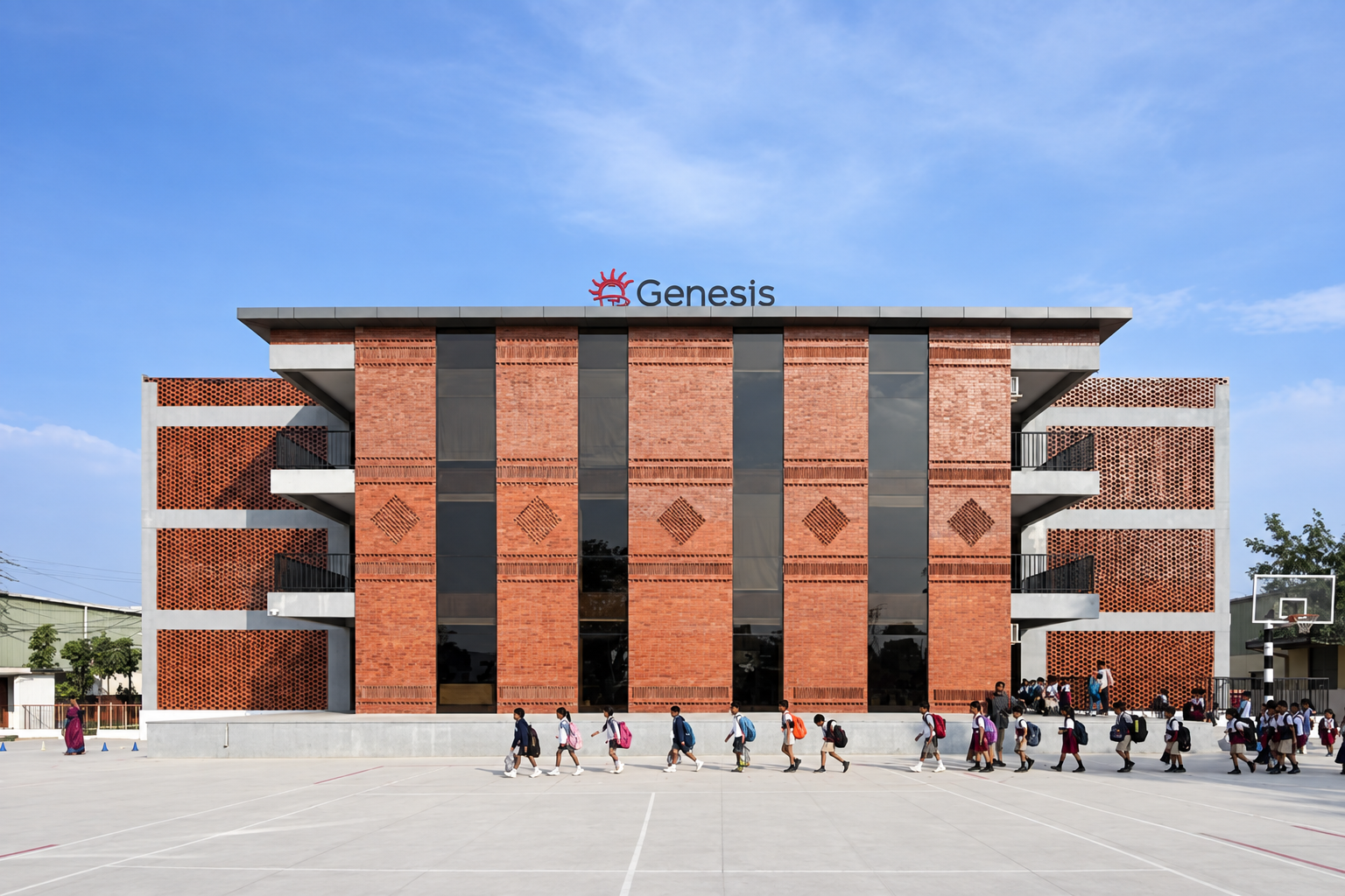 Genesis School Lunaris campus in Turkyamjal